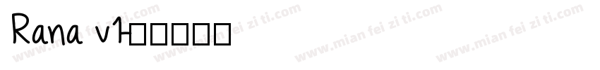 Rana v1字体转换